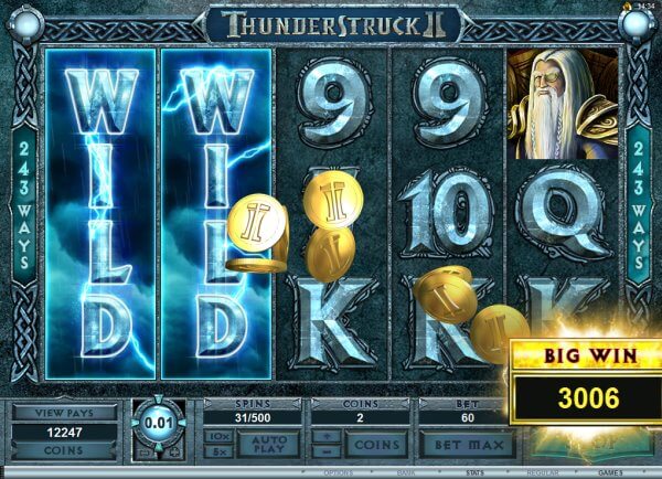 thunderstruck slot screenshot